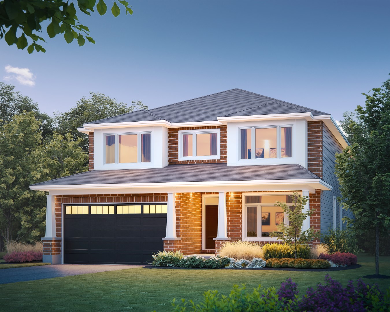 St. James III Elevation Traditional  by Tamarack Homes